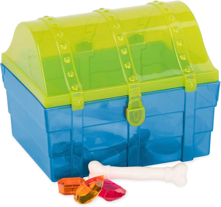 Battat – Piratentaucher-Set – Tauchen Spiel für Kinder – Wasser & Pool Spielzeug – Piraten-Schatztru