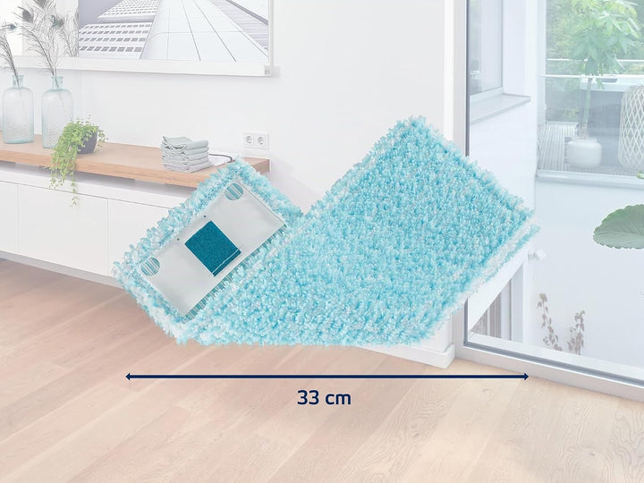 Leifheit Original Wischbezug CLEAN TWIST M Ergo/Power Clean super soft, Bodenwischer Ersatzbezug mit