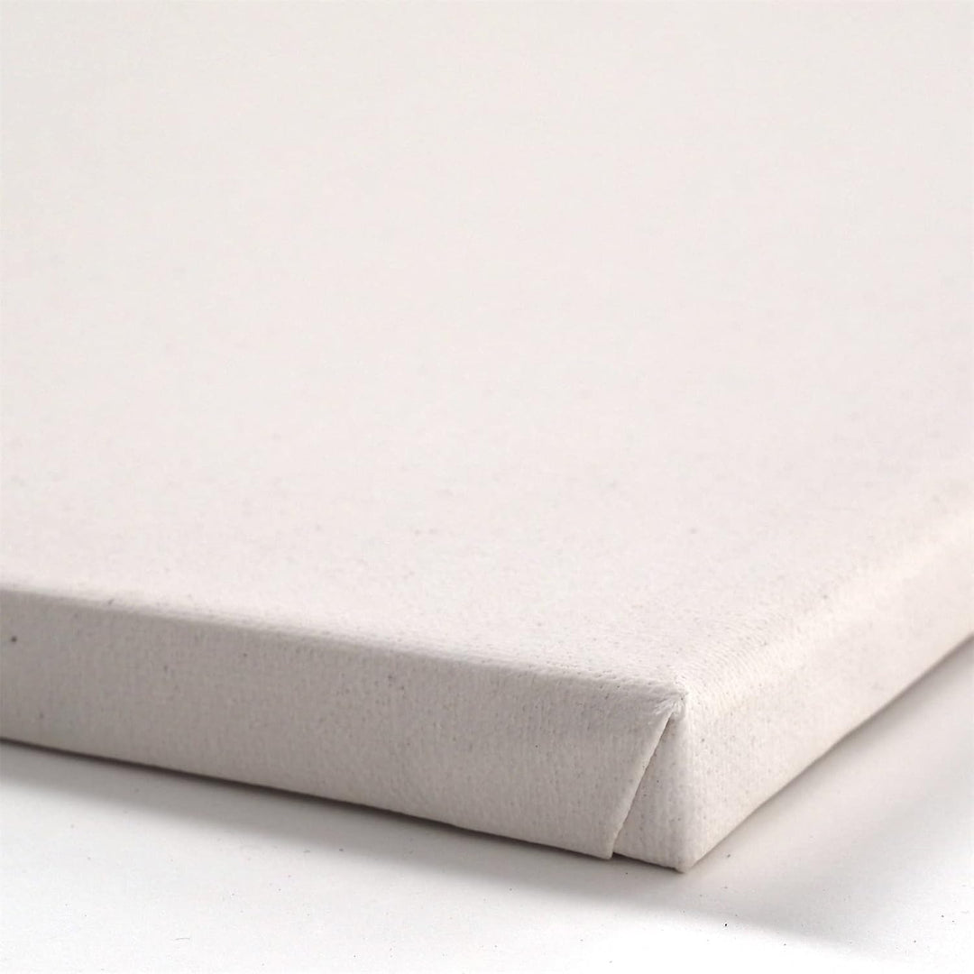 2 B.K. BASIC LEINWÄNDE AUF KEILRAHMEN 50x150 cm | 100% Baumwolle, Qualitäts Malgrundierung, malferti