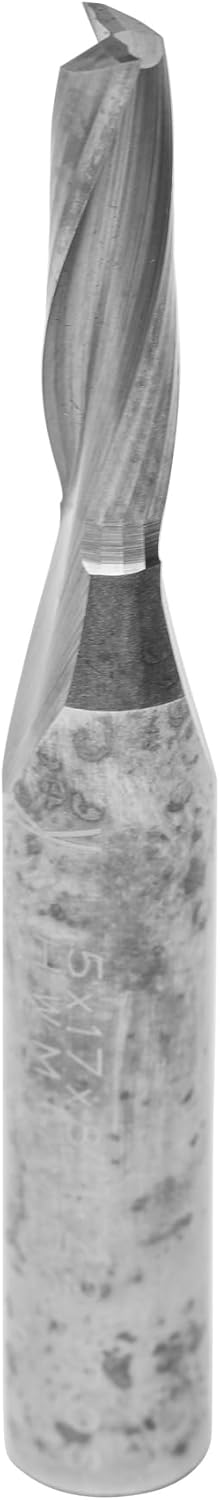 ENT 10024 Spiralnutfräser VHW, Schaft (S) 8 mm, Durchmesser (D) 5 mm, NL 17 mm, GL 60 mm D=5 / NL=17