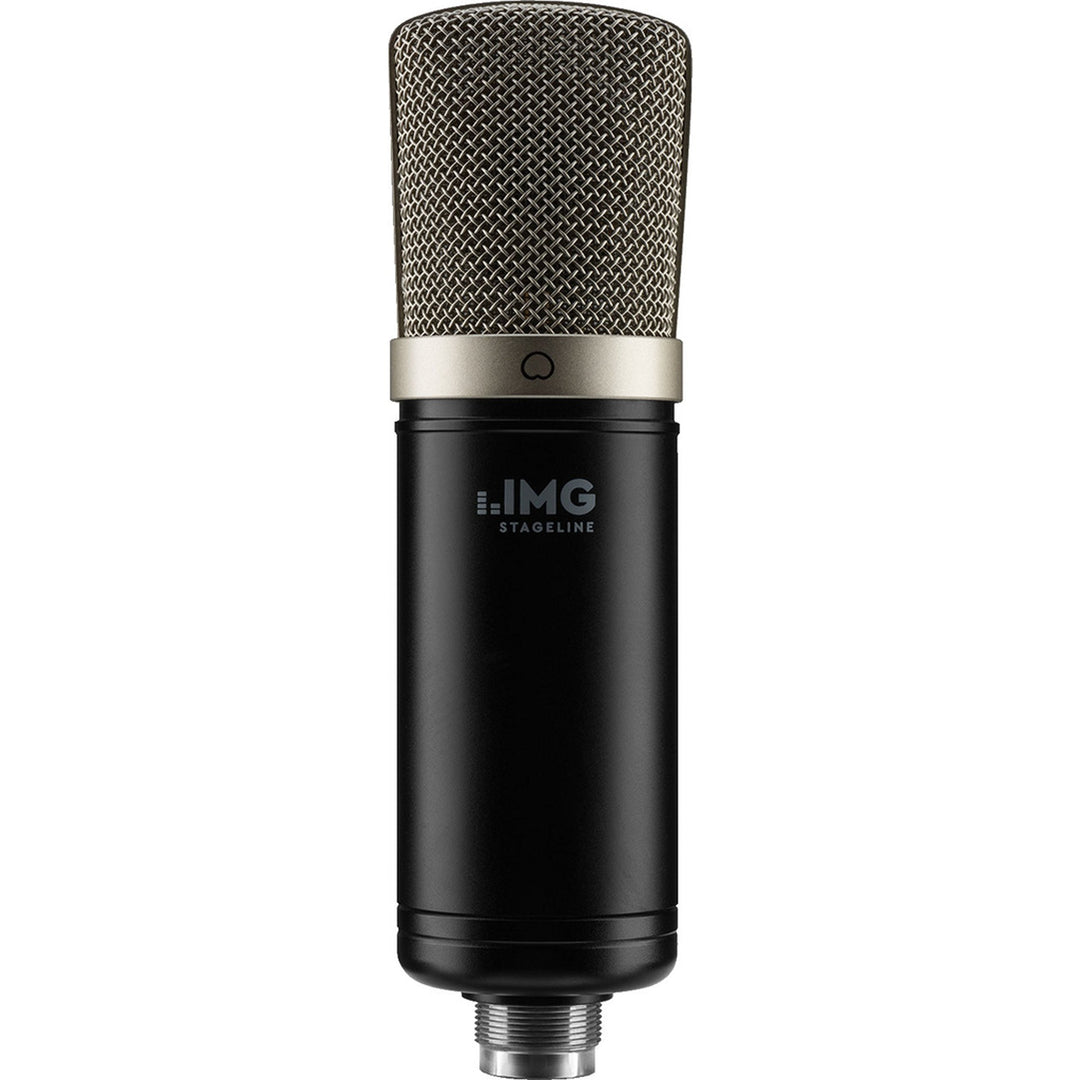 IMG Stageline ECMS-50USB Kondensator-Mikrofon mit Grossmembran, USB-Mikrofon für anspruchsvolles Hom