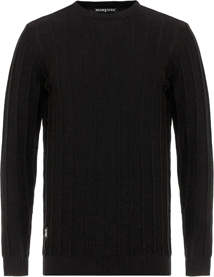 Red Bridge Herren Strickpullover Pullover L Schwarz, L Schwarz