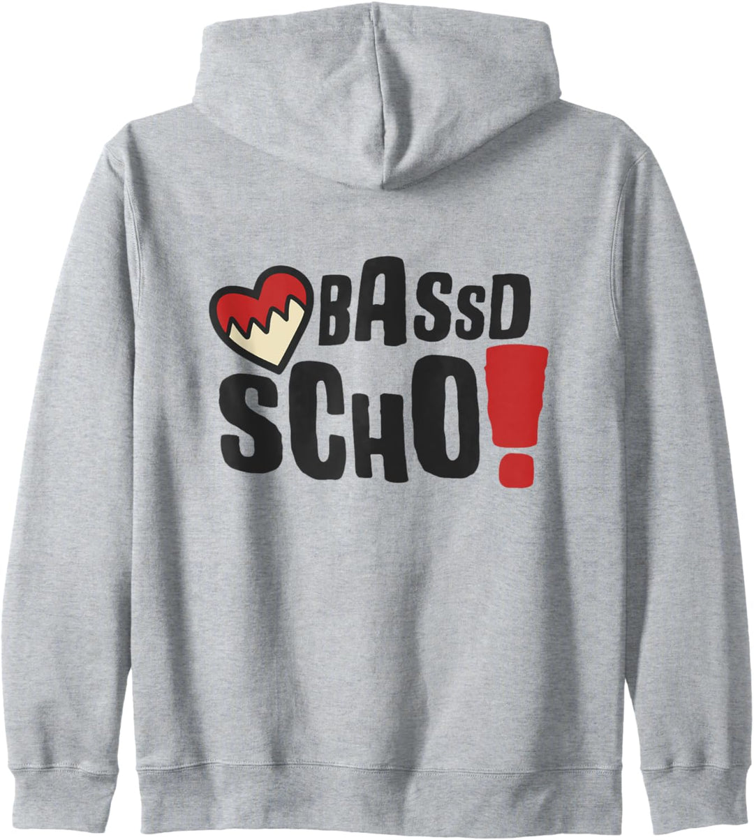 Bassd Scho Dialekt Oberfranken fränkisch Franken Kapuzenjacke