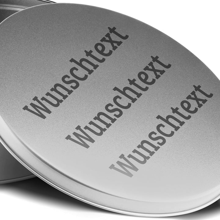 printplanet® - XL Keksdose personalisiert - Keks-Dose mit eigenem Wunschtext personalisieren - Plätz