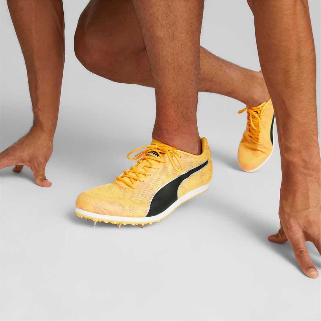 PUMA Herren Evospeed Star 8 Leichtathletik-Schuh 41 EU Sun Stream Sunset Glow Puma Black, 41 EU Sun