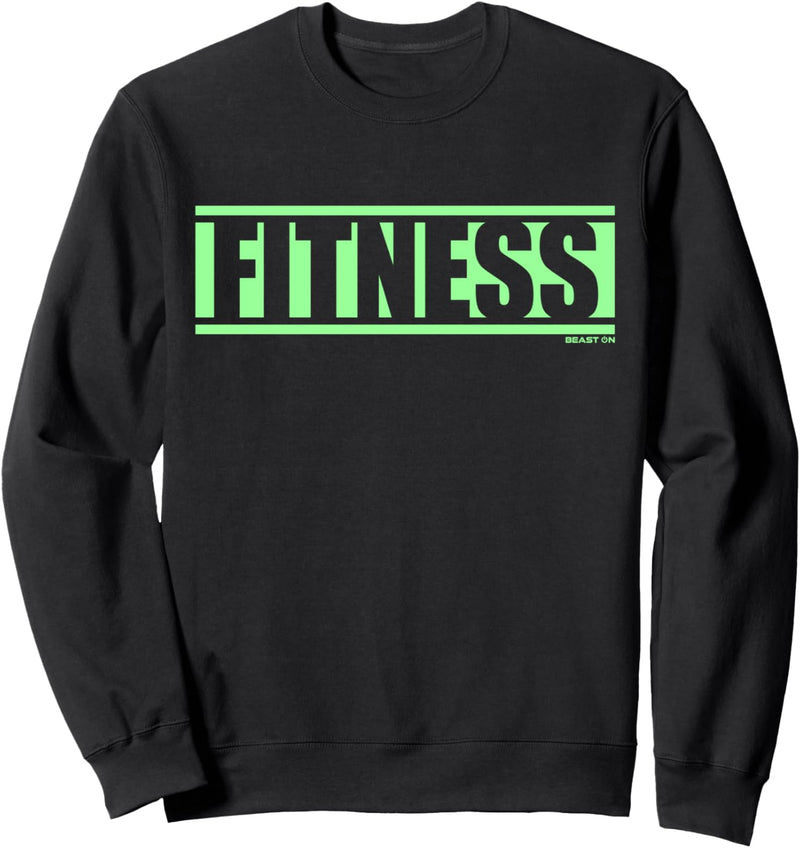 Fitness Grün Mint Gym Fitness Workout Gym Spruch Motivation Sweatshirt