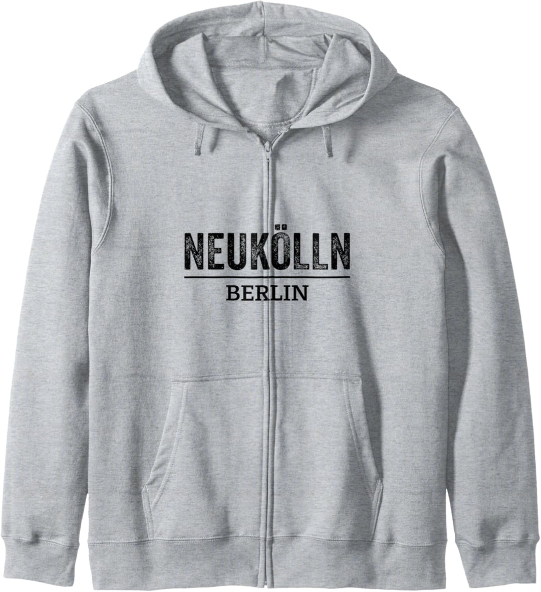 Cooles Vintage Retro Berlin Neukölln Kapuzenjacke