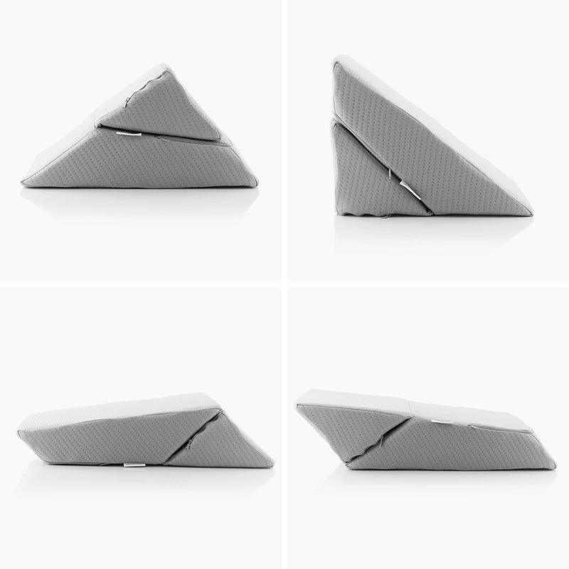 InnovaGoods Dreieckiges Multi-Positions-Doppellkeil-Kissen Threllow