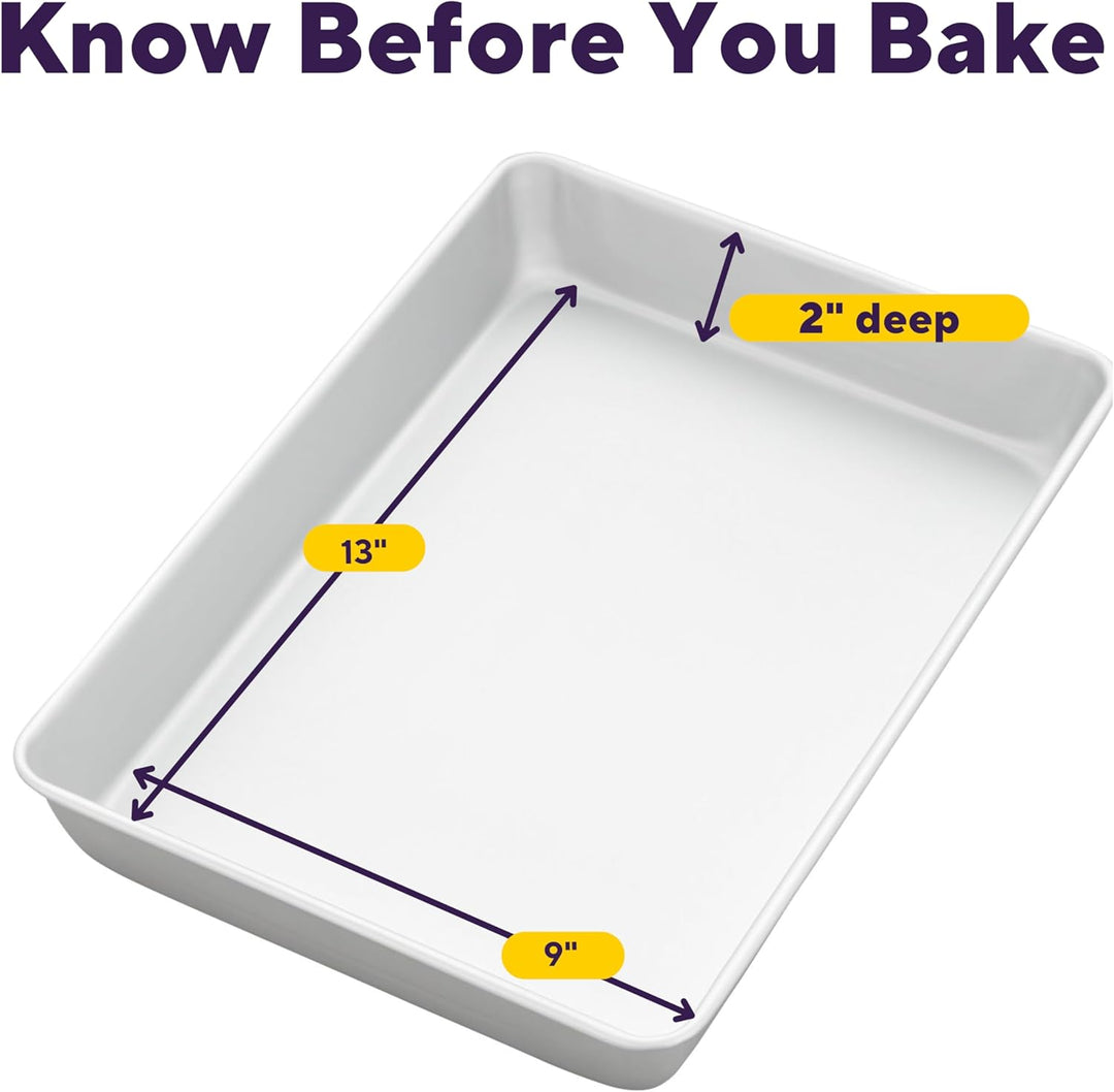 Wilton Performance Aluminium-Pfannen, 22,9 x 33 cm, Viertelblech, Kuchen-Backform 9 by 13 by 2-Inch,