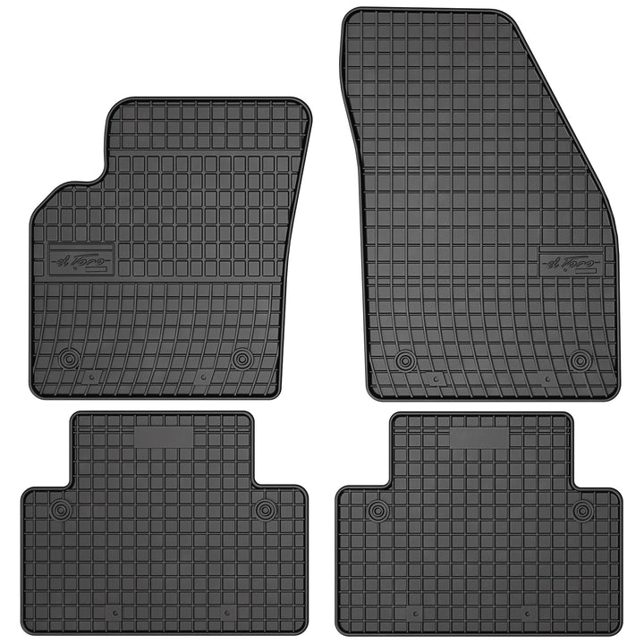 M MOTOS Gummimatten Auto Fussmatte passend für Volvo C30 2006-2012 Verbessern Sie Ihren Reisekomfort