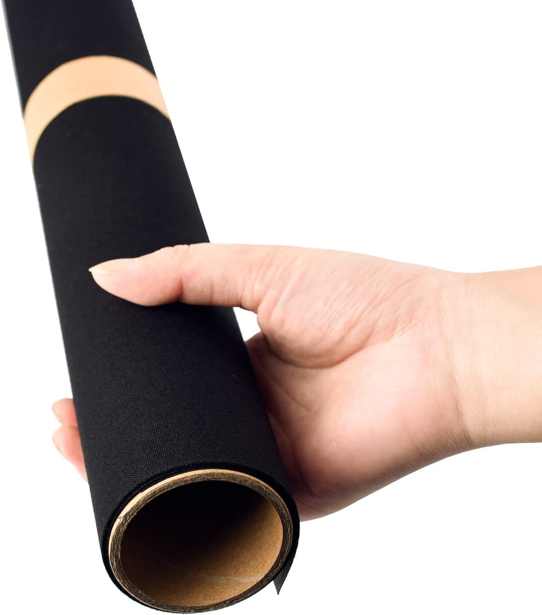 Wooqu Büchertuch, Stoffoberfläche und Papierrückseite, langlebig, stark, 43,2 x 73,7 cm, für Buchbin