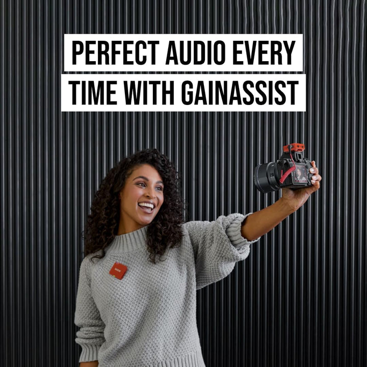 RØDE Wireless GO (Gen 3) – Kompakter kabelloser Mikrofon – Kristallklarer Klang, 32-Bit Float Aufnah