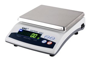 G&G E-Tischwaage, Versionsauswahl bis max 6000g, ab 0,005g Schritte, Stabile Ausführung (Metall-Unte