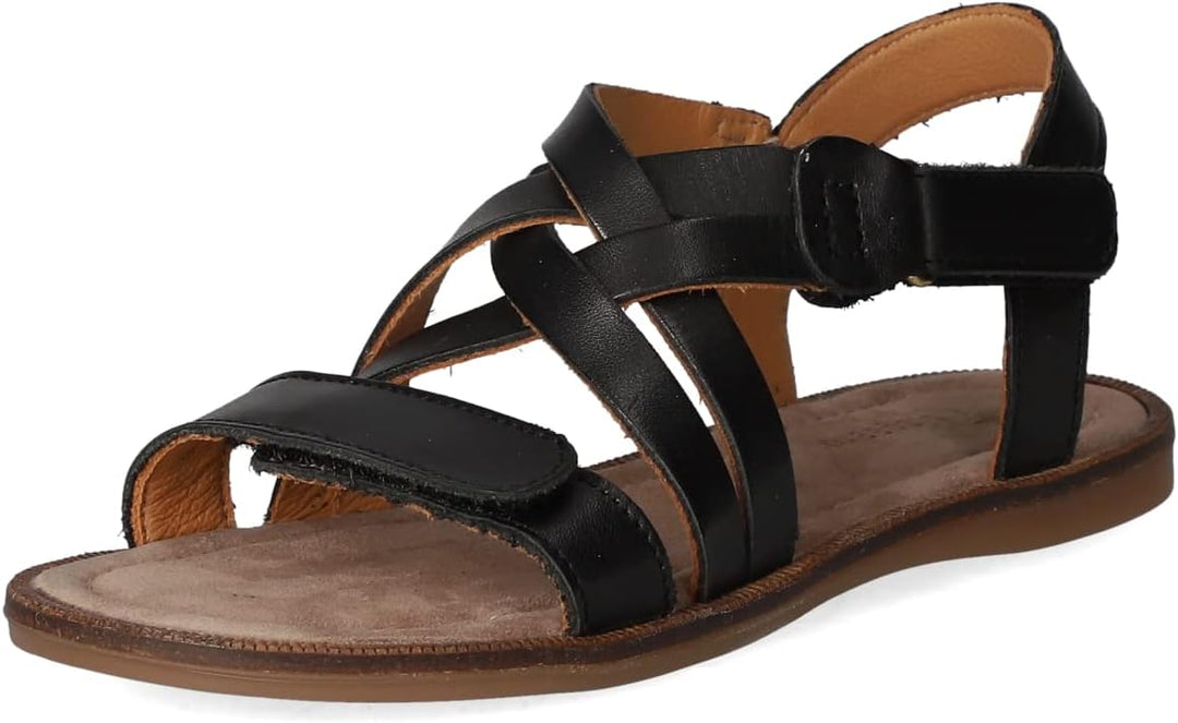 Bisgaard Mädchen Clea Sandal 33 EU Schwarz, 33 EU Schwarz