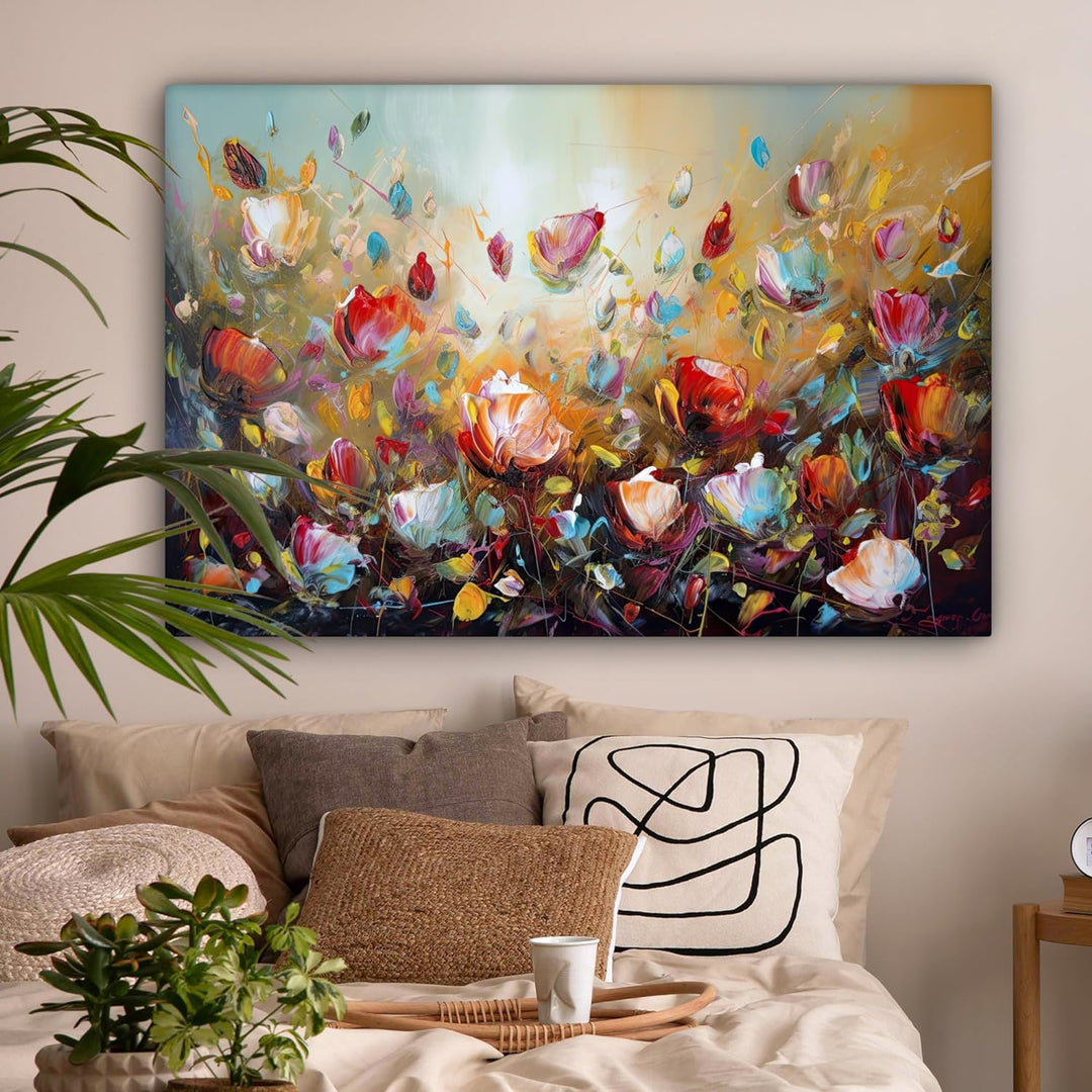 MuchoWow© Leinwände Gross 120x80 cm XXL Wall Decoration Bilder Schlafzimmer Deko Pictures Canvas Pai