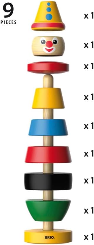 BRIO 30120 Clown für Babys und Kleinkinder ab 12 Monaten