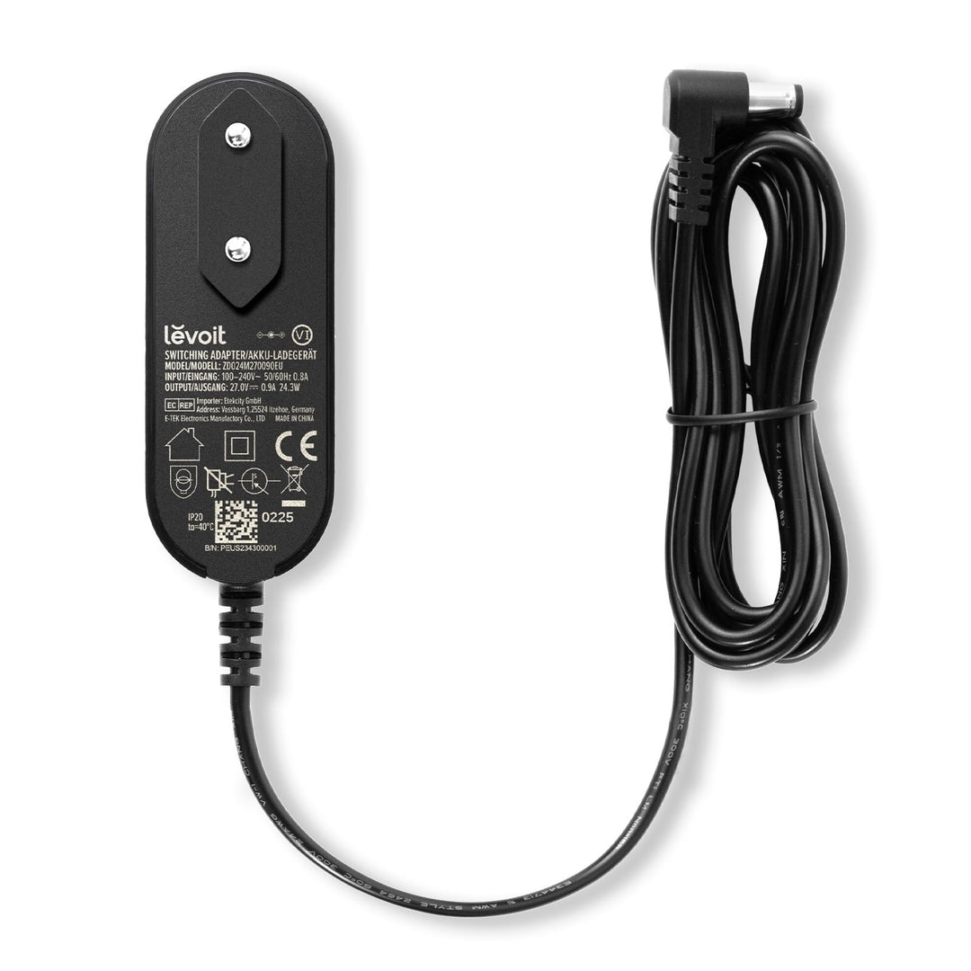 Levoit Original Adapter für den LVAC 200 Max Akku Staubsauger, Feuerfester Kunststoff LVAC 200 MAX A