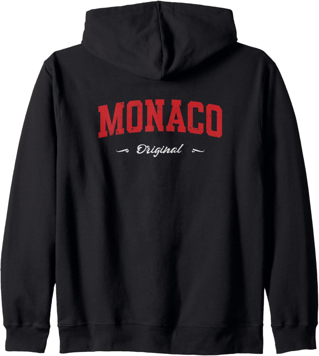 Monaco Sport Souvenir Fanartikel Design Kapuzenjacke