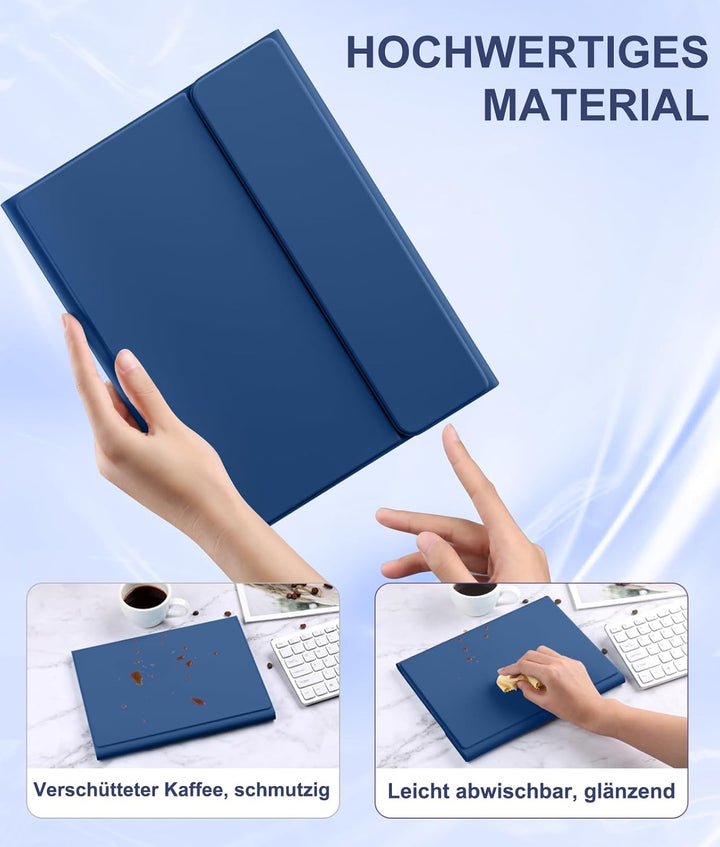 Vobafe Hülle mit Tastatur Touchpad für iPad Air 11 Zoll 2024 M2/ iPad Air 5 4 2022/2020 10,9 Zoll, 7
