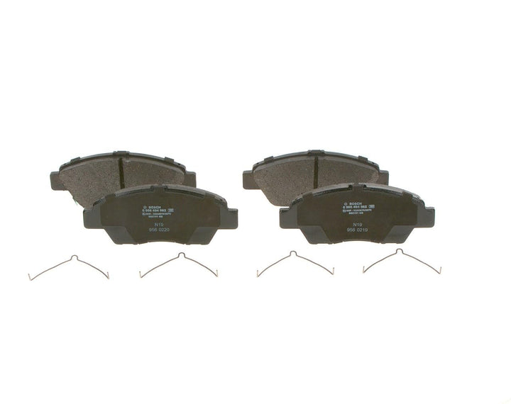 Bosch BP1483 Bremsbeläge - Vorderachse - ECE-R90 Zertifizierung - vier Bremsbeläge pro Set