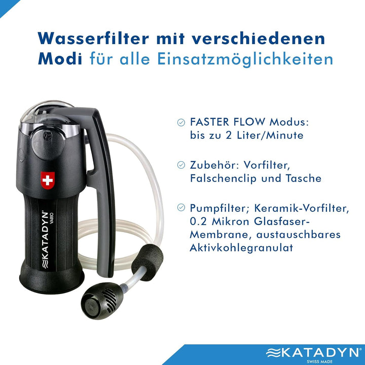 Katadyn 8014932 Vario Filter aus der Backcountry