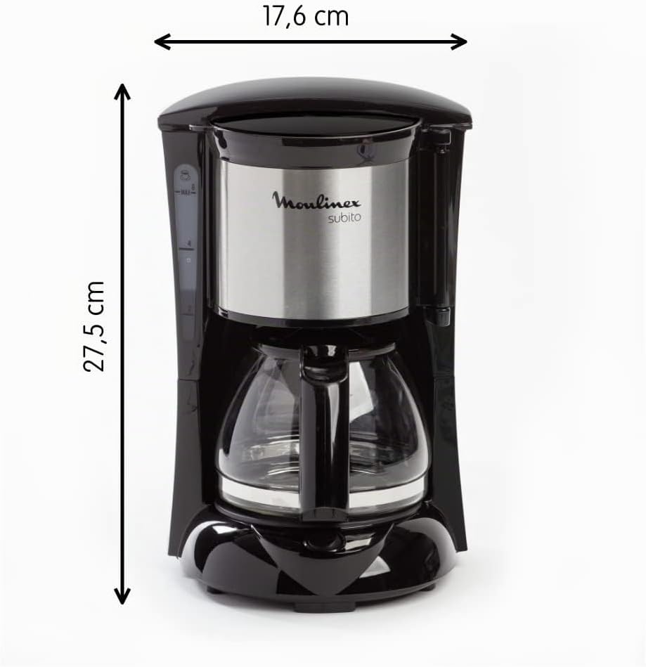 Moulinex FG150813, Schwarz/Edelstahl one size Schwarz /