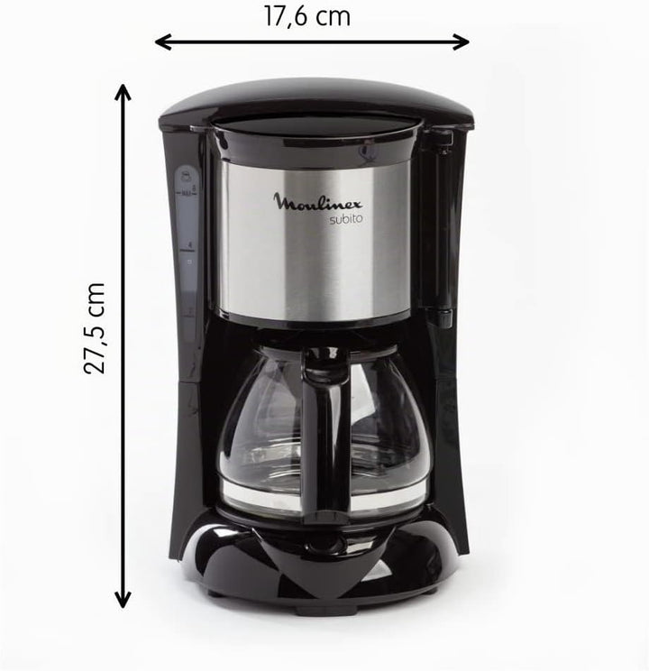 Moulinex FG150813, Schwarz/Edelstahl one size Schwarz /