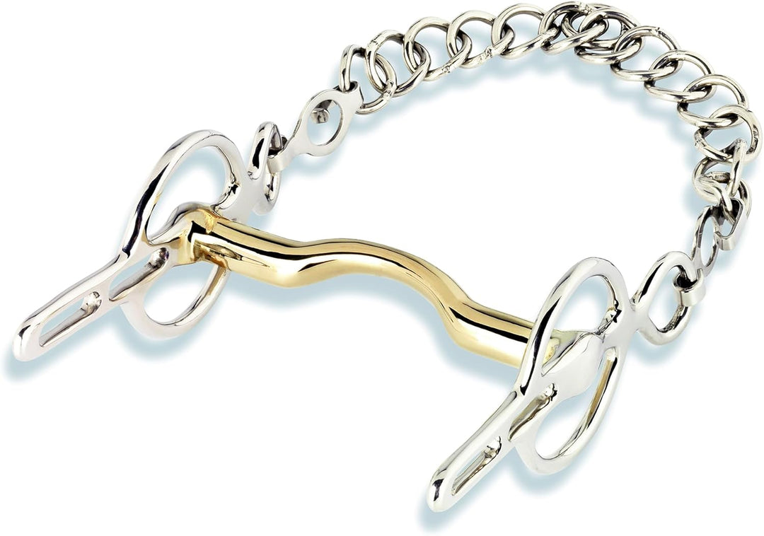 Stübben 2287 Liverpoolkandare 14,5 cm - 16 mm - Sweet Copper, 14,5 cm - 16 mm - Sweet Copper