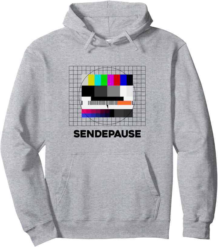 Sendepause Testbild 90er Jahre 80er Jahre Fan Geschenkidee N Pullover Hoodie