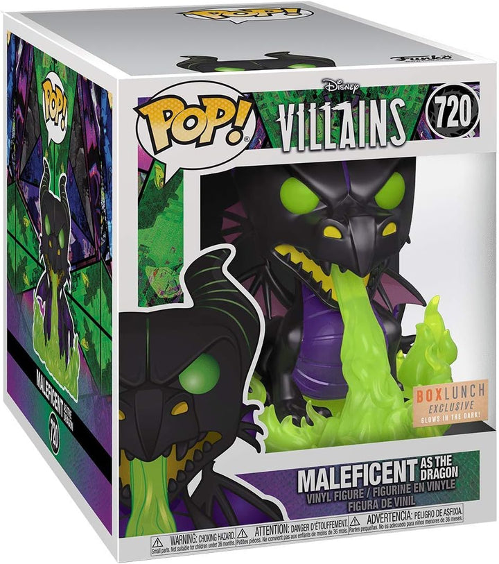 Funko Pop Disney Villains Maleficent as the Dragon Glow in the Dark Exclusive 720