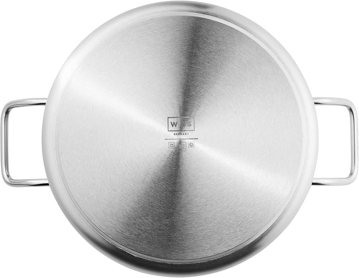 Bratentopf Cookware 21, Ø 32 cm, Chromnickelstahl 18/10 32 cm Grau, 32 cm Grau