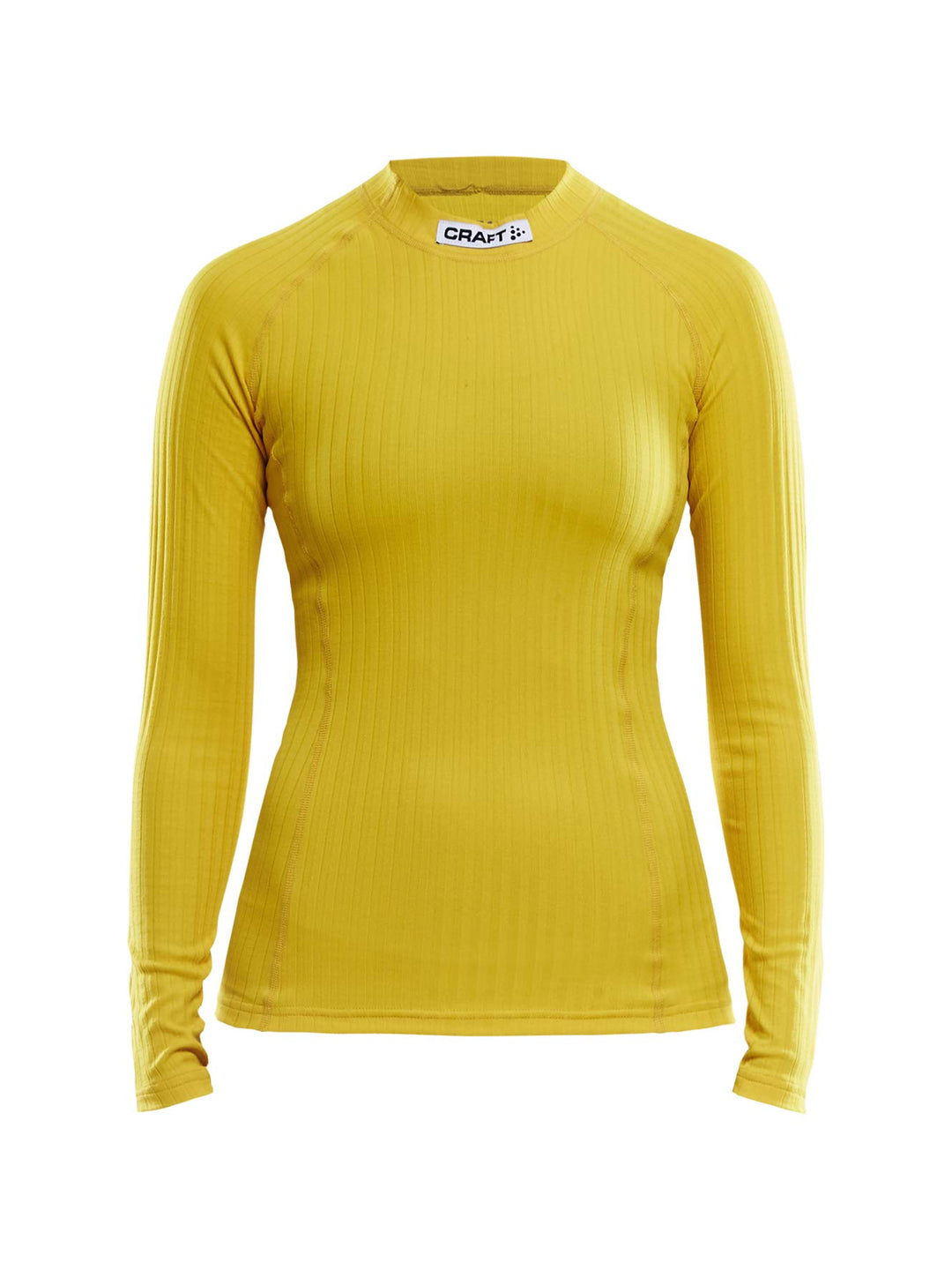 Craft Damen Funktionsshirt Progress Baselayer CN LS 1906254 XL Gelb, XL Gelb