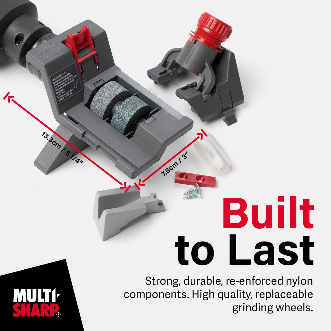 Multi-Sharp 2001 Universal-Bohrer- und Werkzeugschleifgerät, 3-13 mm Durchmesser (für: HSS-Bohrer, H