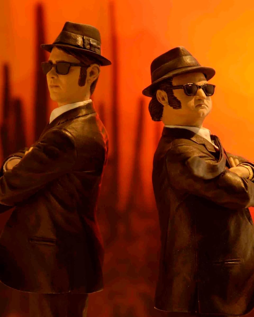 SD TOYS Film Ikonen der Blues Brothers Jake & Elwood (Figur Set, 17,8 cm
