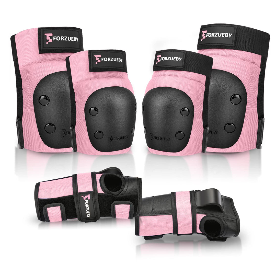 Knieschoner, Ellbogenschützer und Handgelenkschützer für Erwachsene&amp;Kinder Protektoren Set, 6 in 1 S