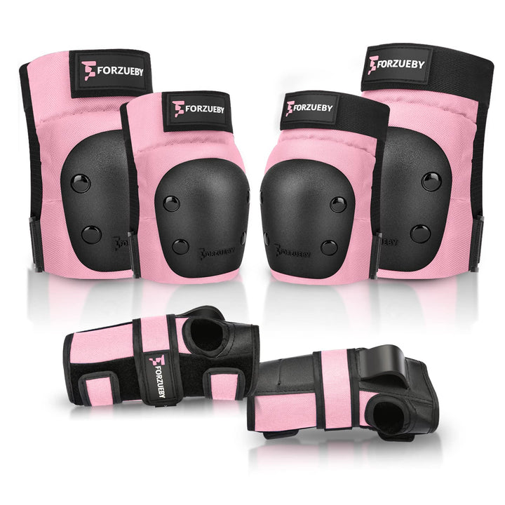 Knieschoner, Ellbogenschützer und Handgelenkschützer für Erwachsene&amp;Kinder Protektoren Set, 6 in 1 S