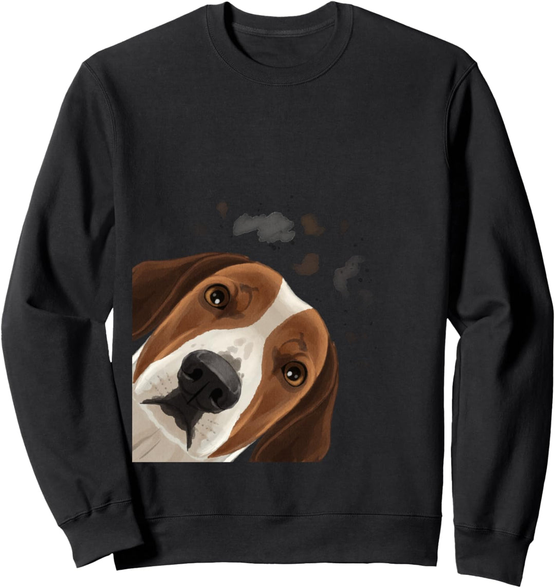 Neugieriger Hund Westfälische Dachsbracke Sweatshirt