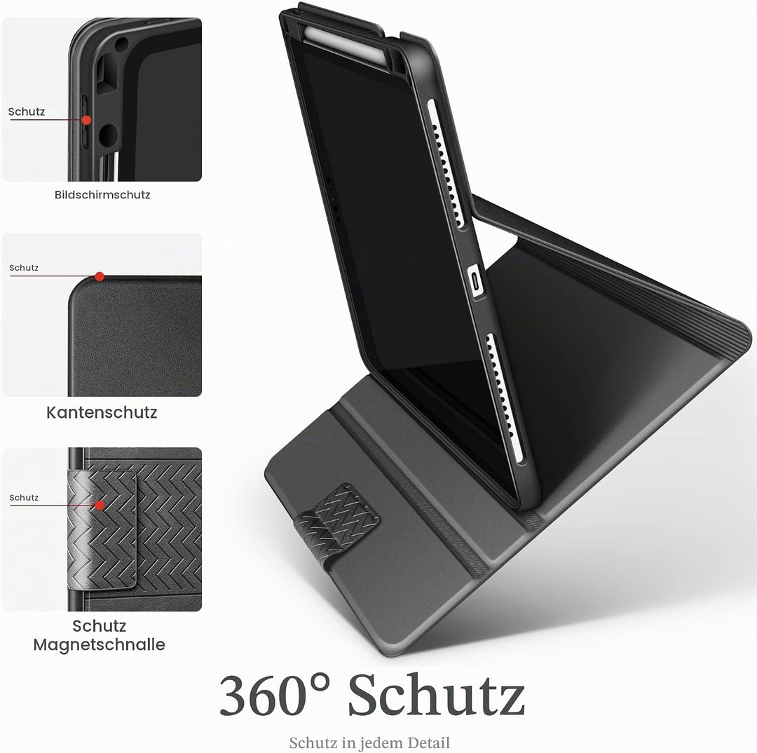 AUAUA Hülle für iPad Pro 12.9 Zoll 2022 (6. Generation)/2021 (5.Gen) / 2020 (4.Gen) / 2018 (3. Gen)