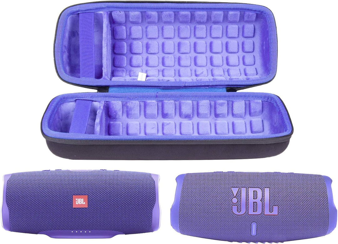 co2CREA Hart Reise Schutz Hülle Etui Tasche für JBL Charge 4 / JBL Charge 5 Tragbarer Bluetooth Laut