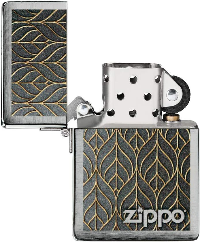 Zippo Feuerzeug, Messing, Individual Design, Original Pocketsize