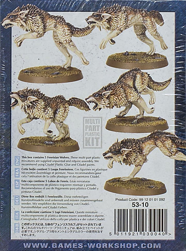 Games Workshop 99120101092 Space Wolves Fenrisian Wolf Pack Actionfigur
