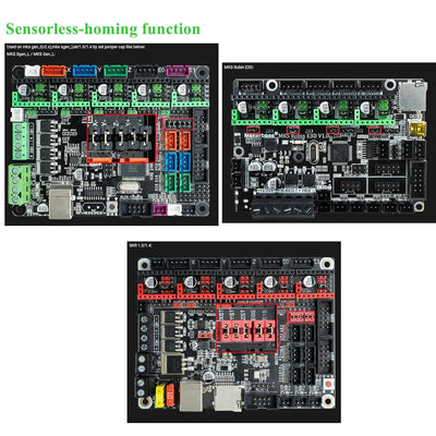 MKS TMC2226 Schrittmotor-Treiber StepStick V1.2 3D-Druckerteile 2,5 A UART Ultra Silent Bessere Wärm