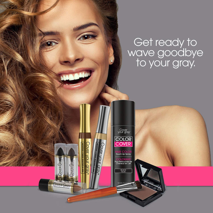 Dynatron Grinda Cover your gray Brush-In Mascara, mittelbraun, 1 Stück Braun Medium 1 Stück (1er Pac