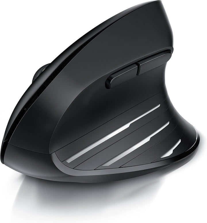 CSL - kabellose Maus Vertikal Bluetooth + Funk 2.4 GHz - Neues Modell - USB Vertical Mouse – ergonom