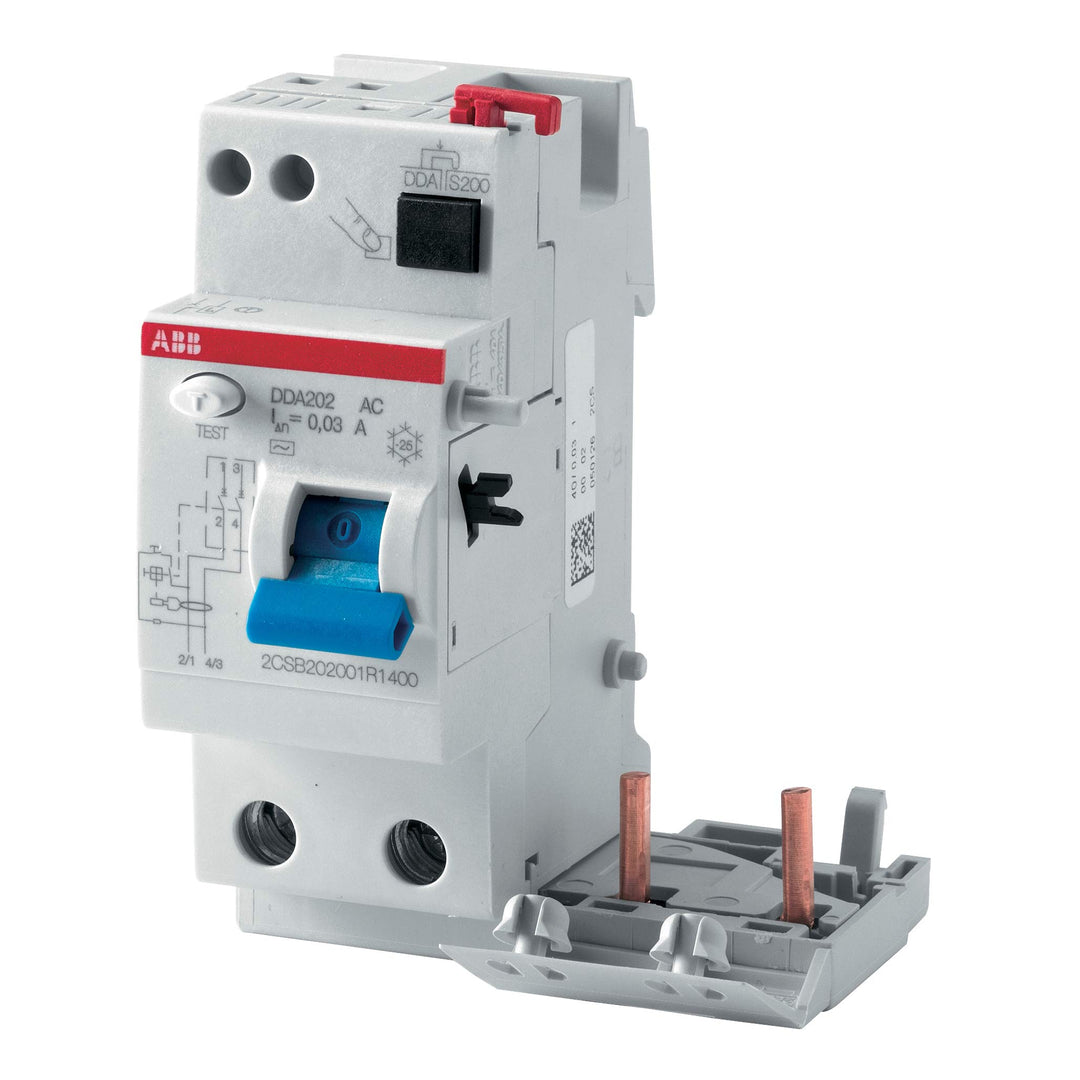abb-entrelec dda200ac – Block/Adapter/A DIFFERENTIAL Blockade dda202ac-63/0,03