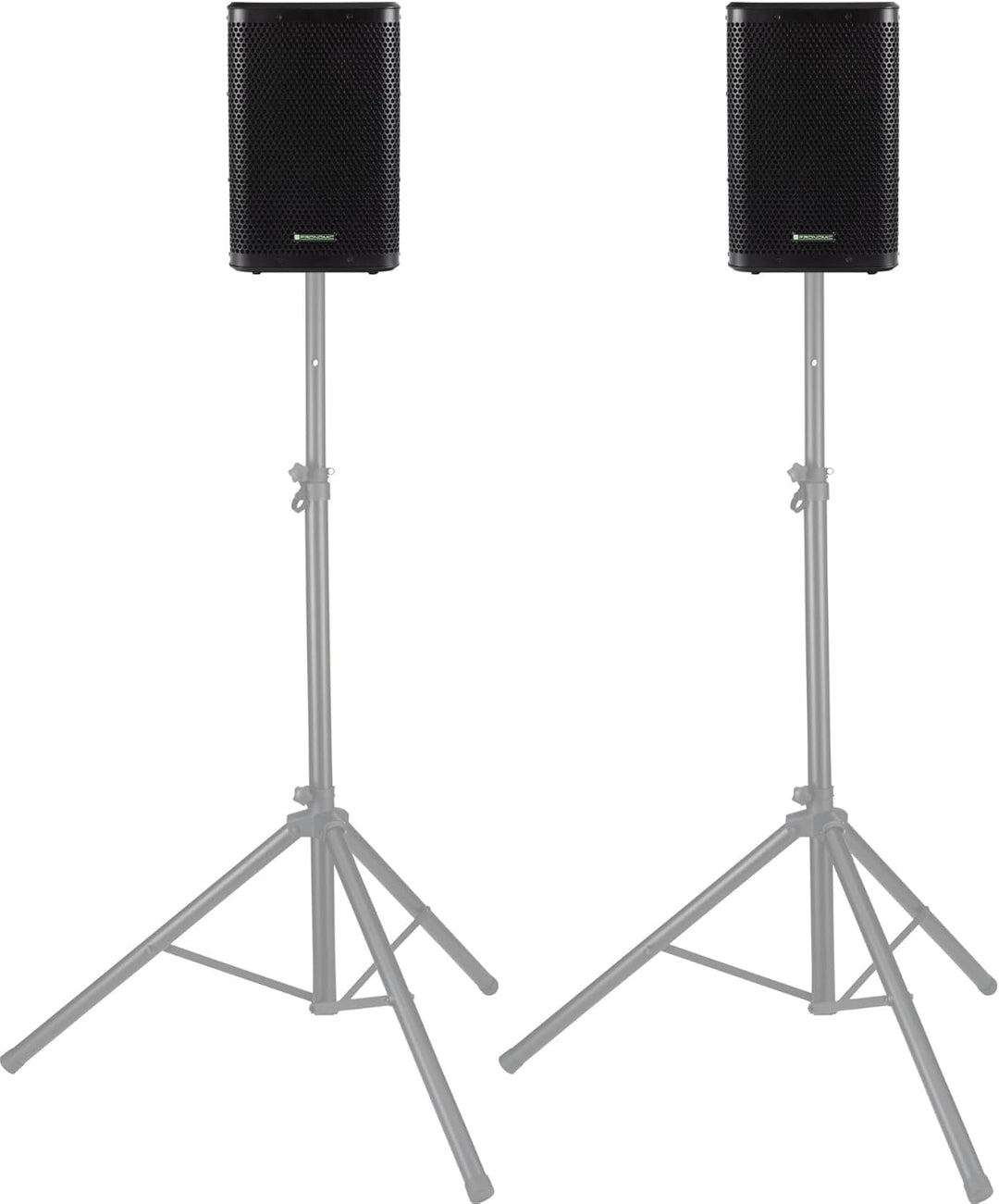 Pronomic C-208 MA Stereo Set - Aktive 2-Wege Boxen mit 2 Kanälen - Leistung: 800 Watt (RMS) - 8" Woo