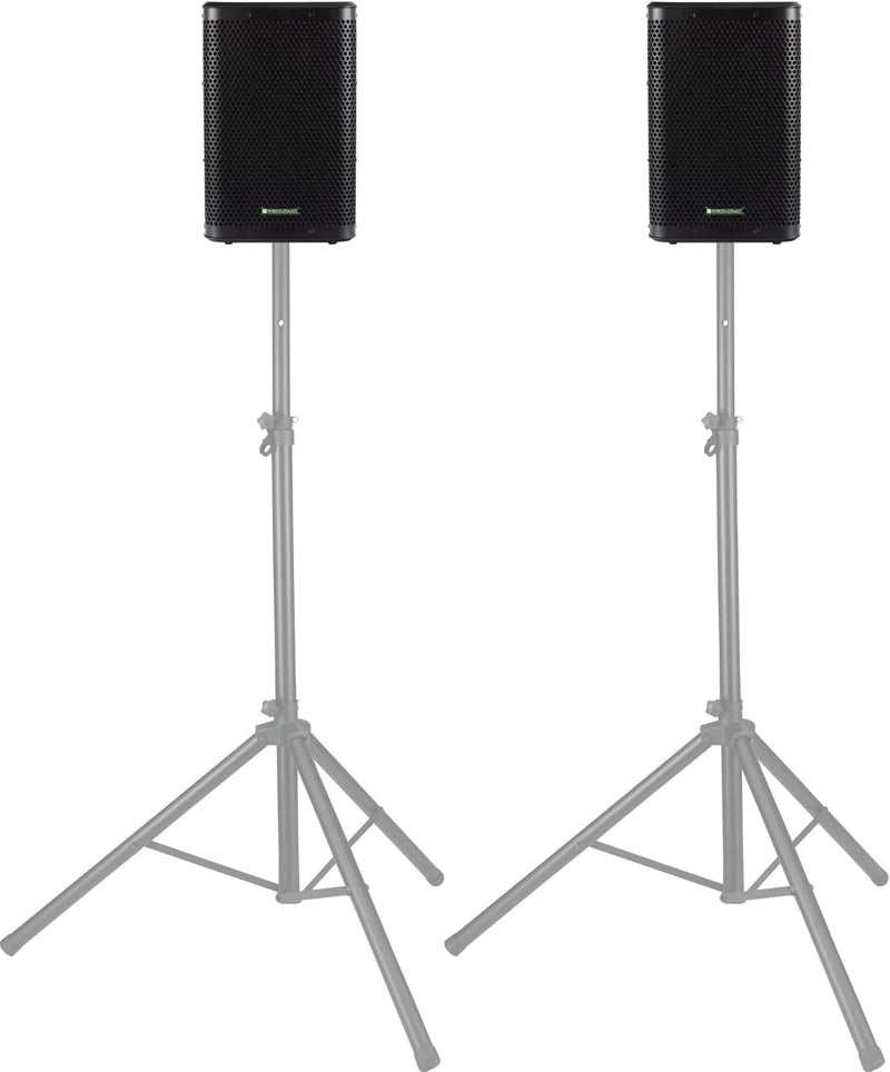 Pronomic C-208 MA Stereo Set - Aktive 2-Wege Boxen mit 2 Kanälen - Leistung: 800 Watt (RMS) - 8" Woo