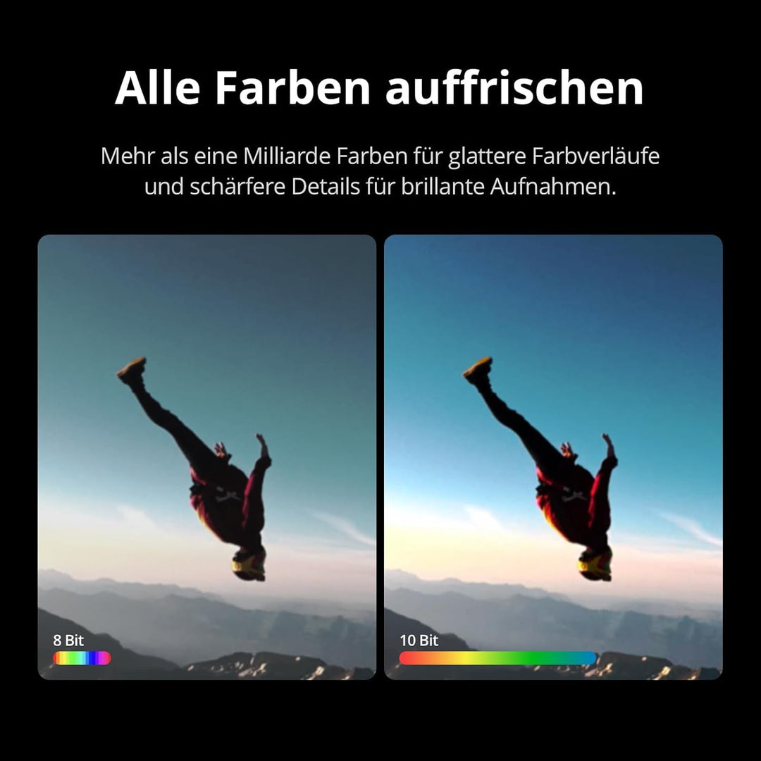 DJI Osmo Action 5 Pro Adventure Combo Mehrere Zubehörteile Bundle, Action Cam 4K mit 1/1.3" Sensor,
