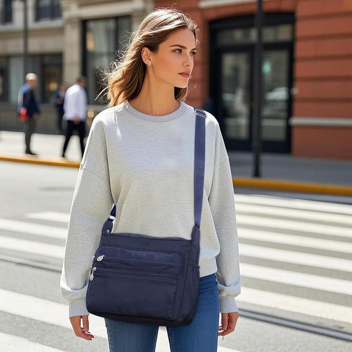 DIRRONA Damen Umhängetasche Casual Gross Kapazität Schultertasche Wasserdicht Damen Reise Arbeit Läs