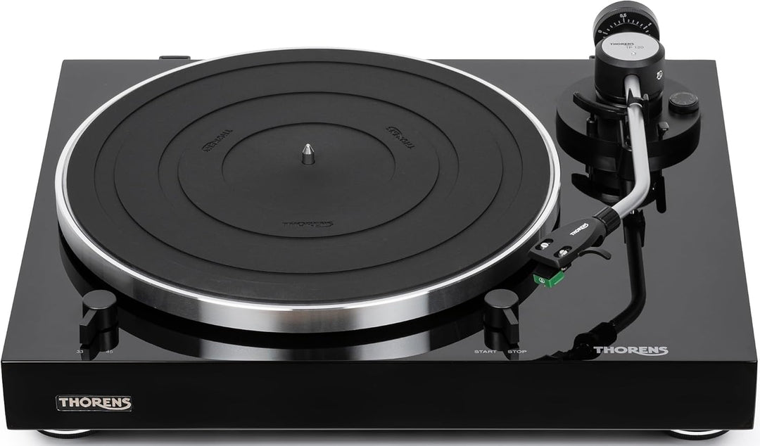 Thorens Plattenspieler TD 204 Hochglanz Schwarz
